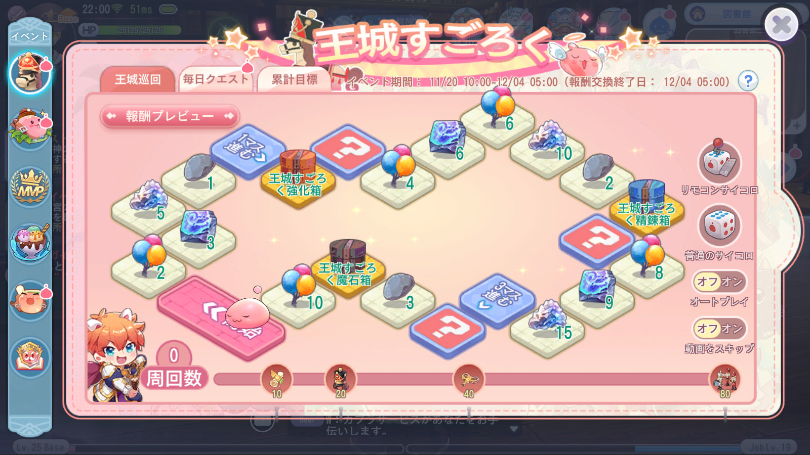 王城すごろくSS