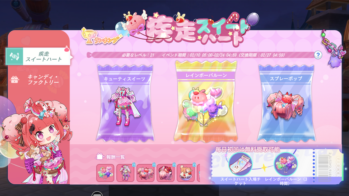 疾走スイートハート②